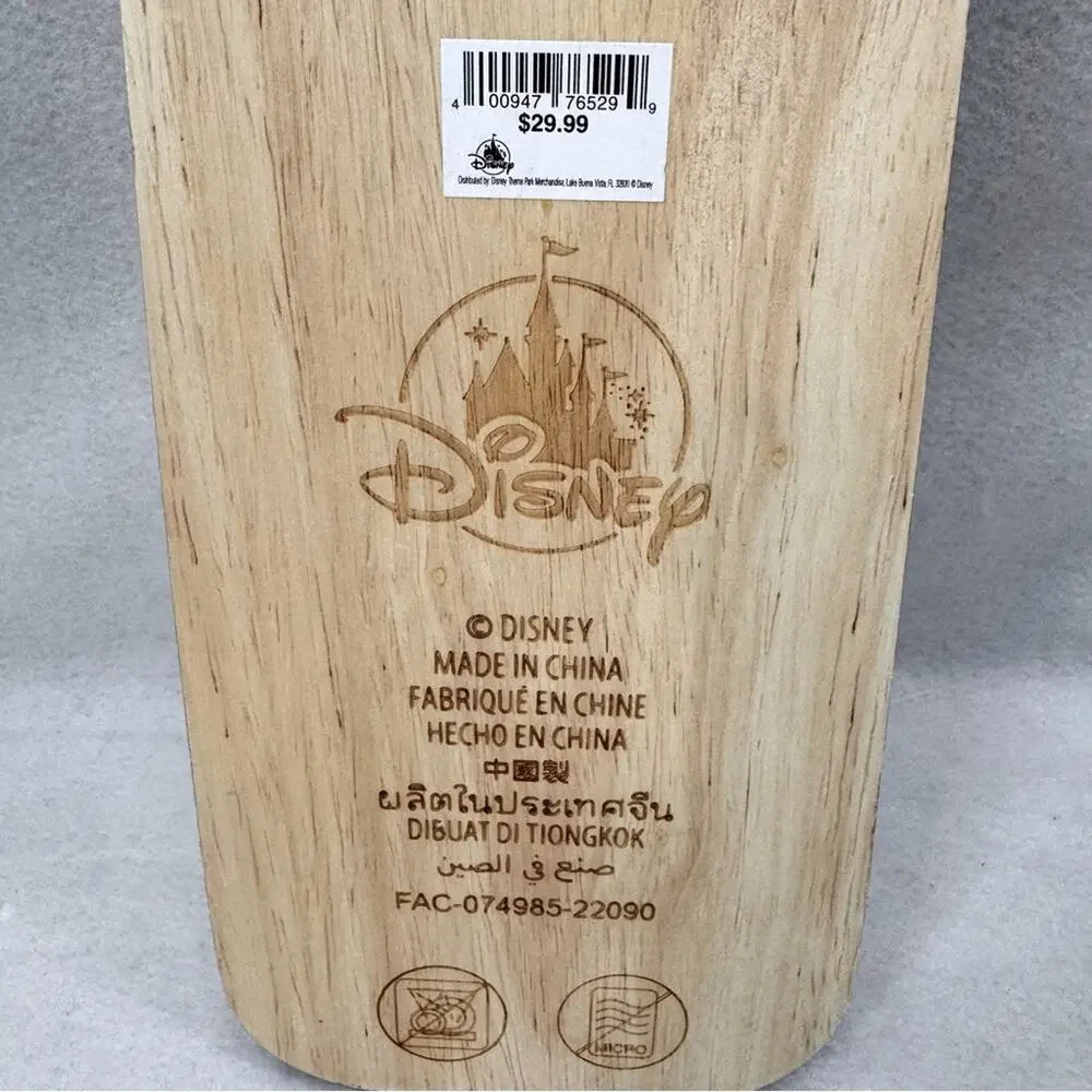 Disney Parks 2022 Epcot International Food & Wine Festival Wooden Serving Board